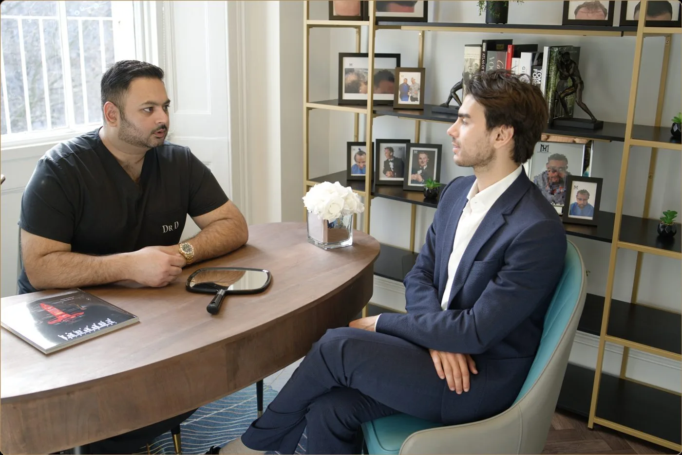 Consultation at Berkeley Hair Clinic